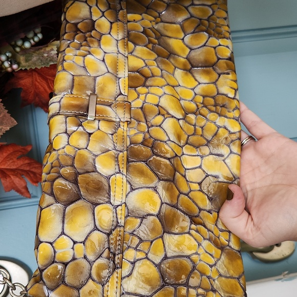 Liberty of London Croco Evening Clutch with Silver-tone Hardware - Picture 5 of 16